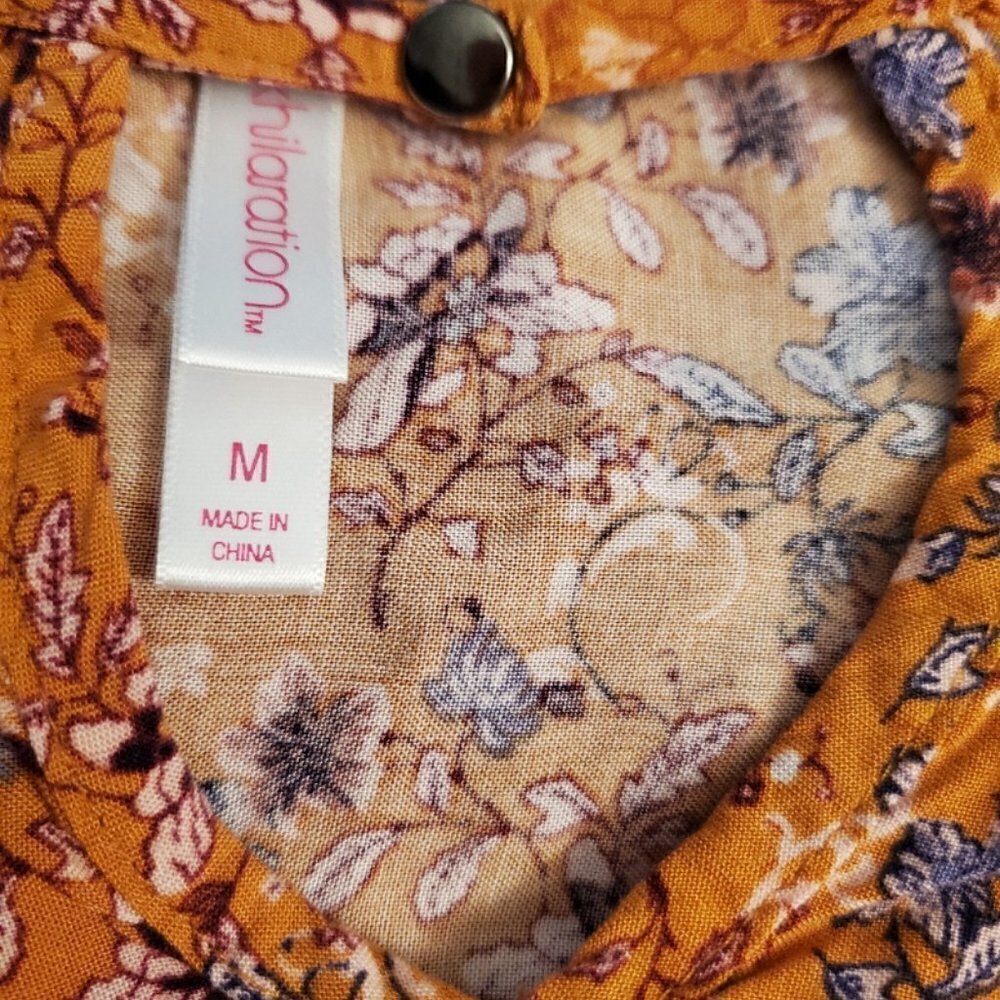 Xhilaration Floral Dress M - Picture 4 of 4